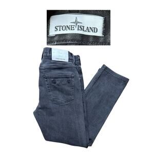Mens Stone Island Jeans Black Size 30W 25L Type SK Authentic